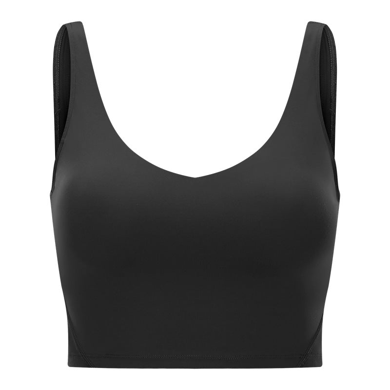 Women's shock-absorbing U-shaped back-support yoga underwear