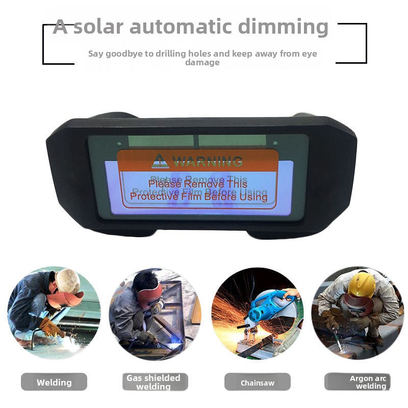 Auto-Darkening Welding Helmet with Lightweight Headband