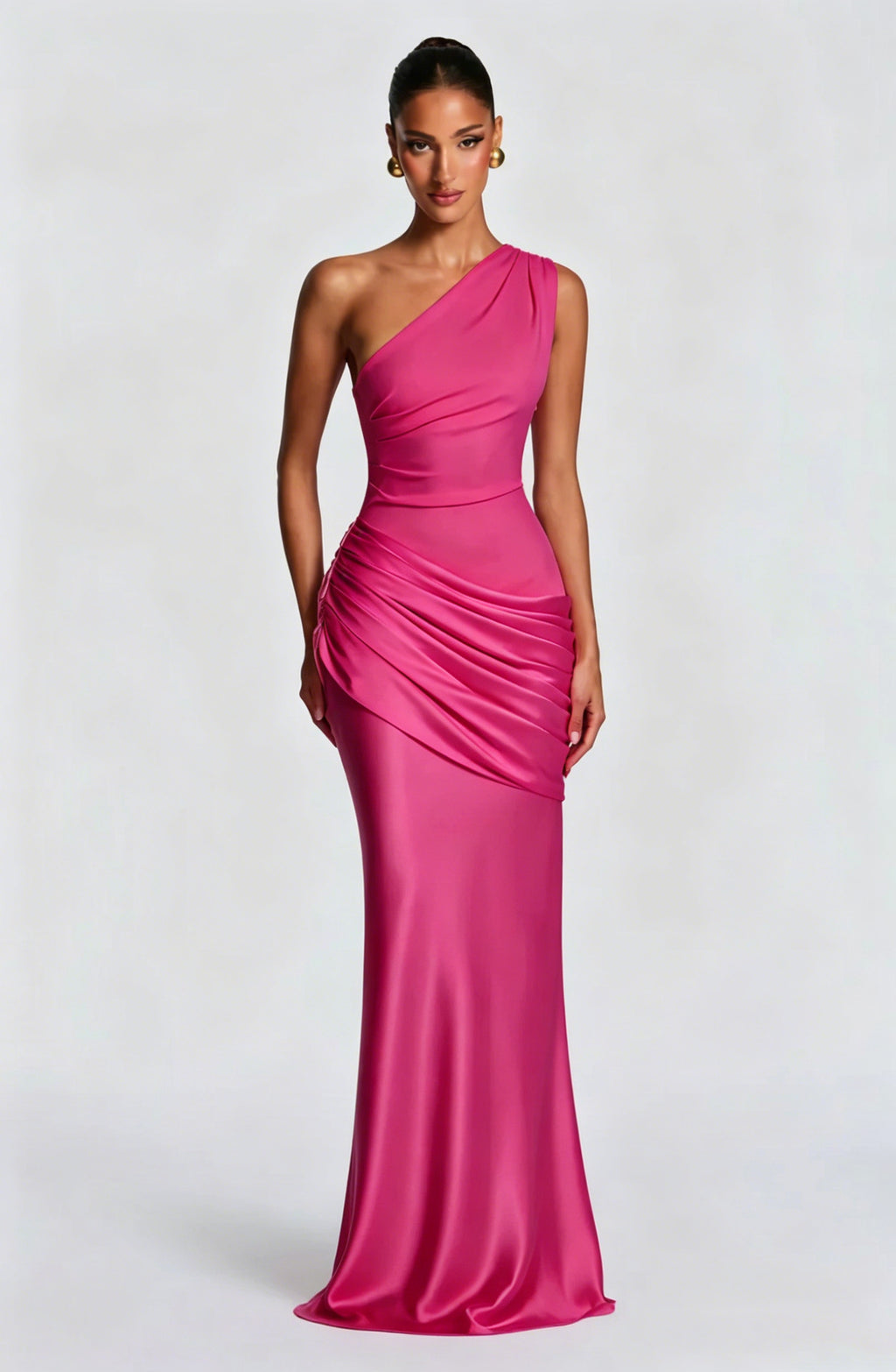 High-waisted dress