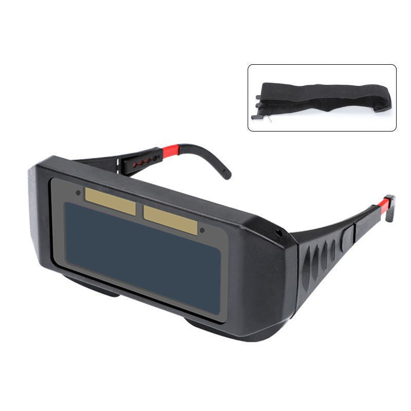Auto-Darkening Welding Helmet with Lightweight Headband