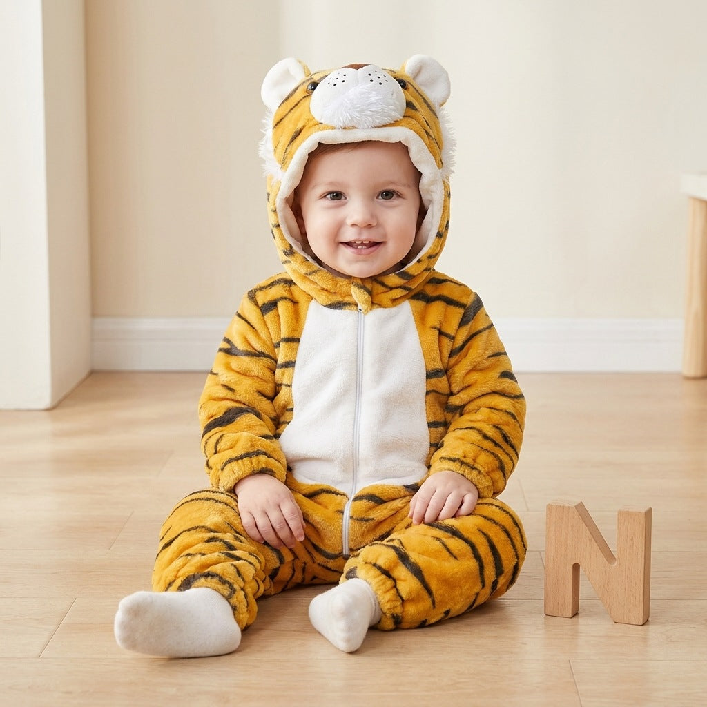 Baby Flannel Jumpsuit