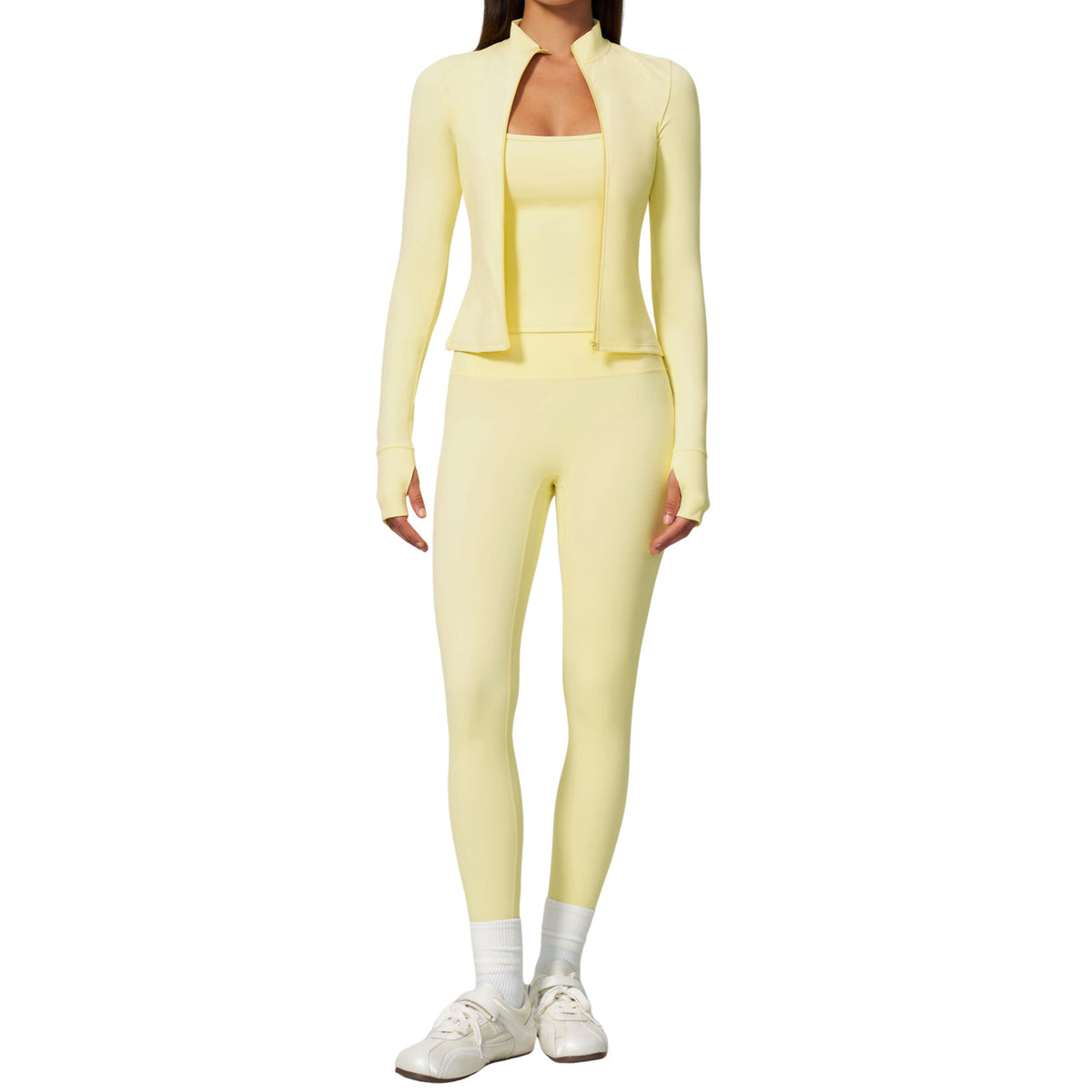 Breathable and slimming yoga wear set