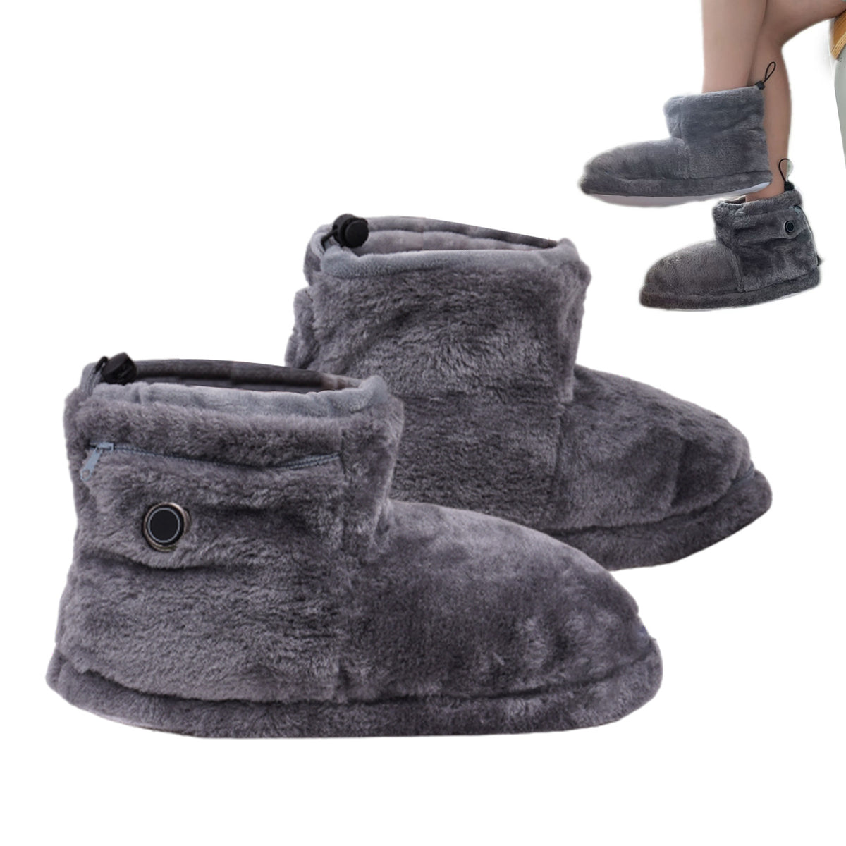 USB portable heating boots
