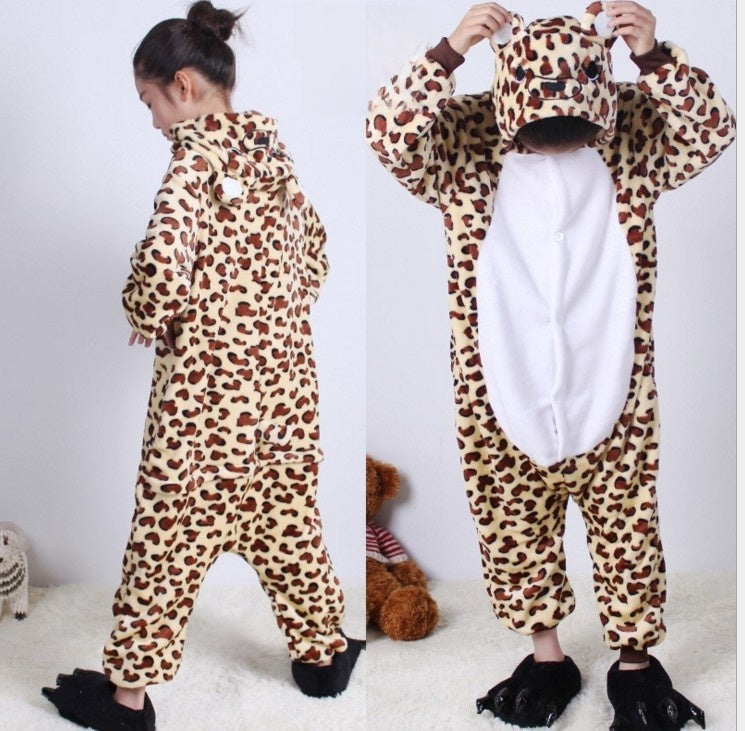 Boys and girls' one-piece pajamas