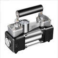 Dual Cylinder Car Air Pump with Digital Display