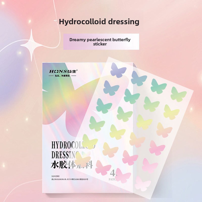 Medical Butterfly Hydrocolloid Acne Patches