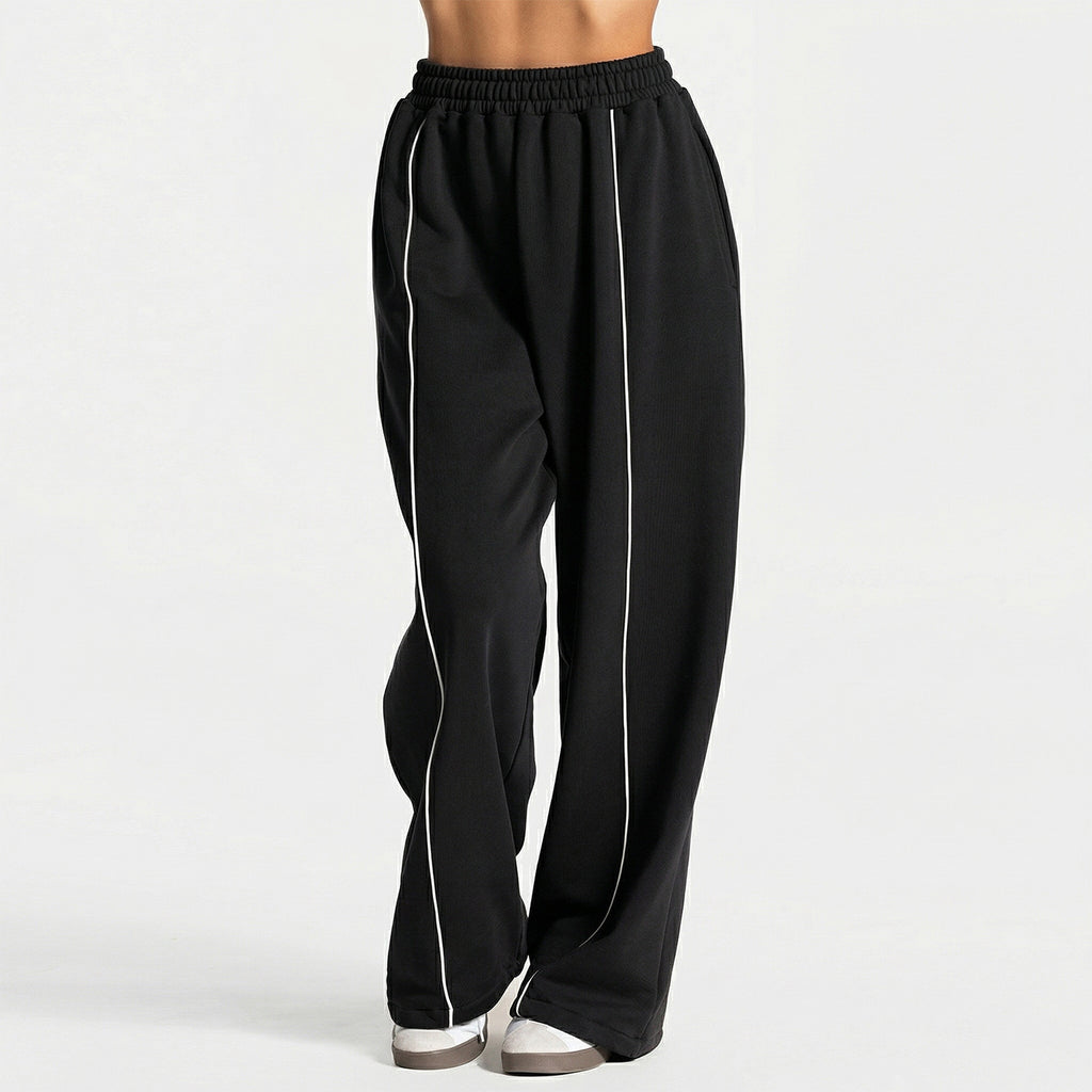 Fashionable, comfortable, casual straight-leg yoga pants