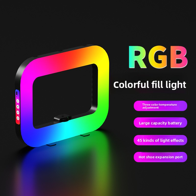 Adjustable Handheld LED Fill Light for Photography
