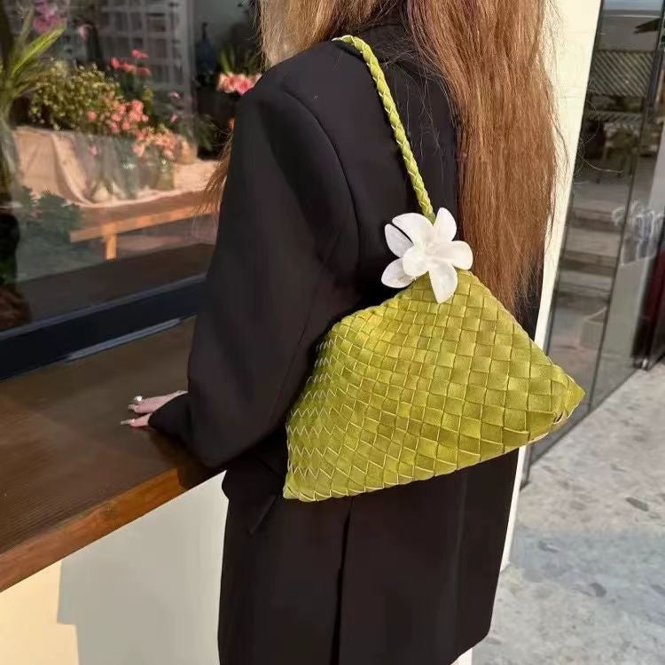 Korean Handwoven Underarm Shoulder Bag