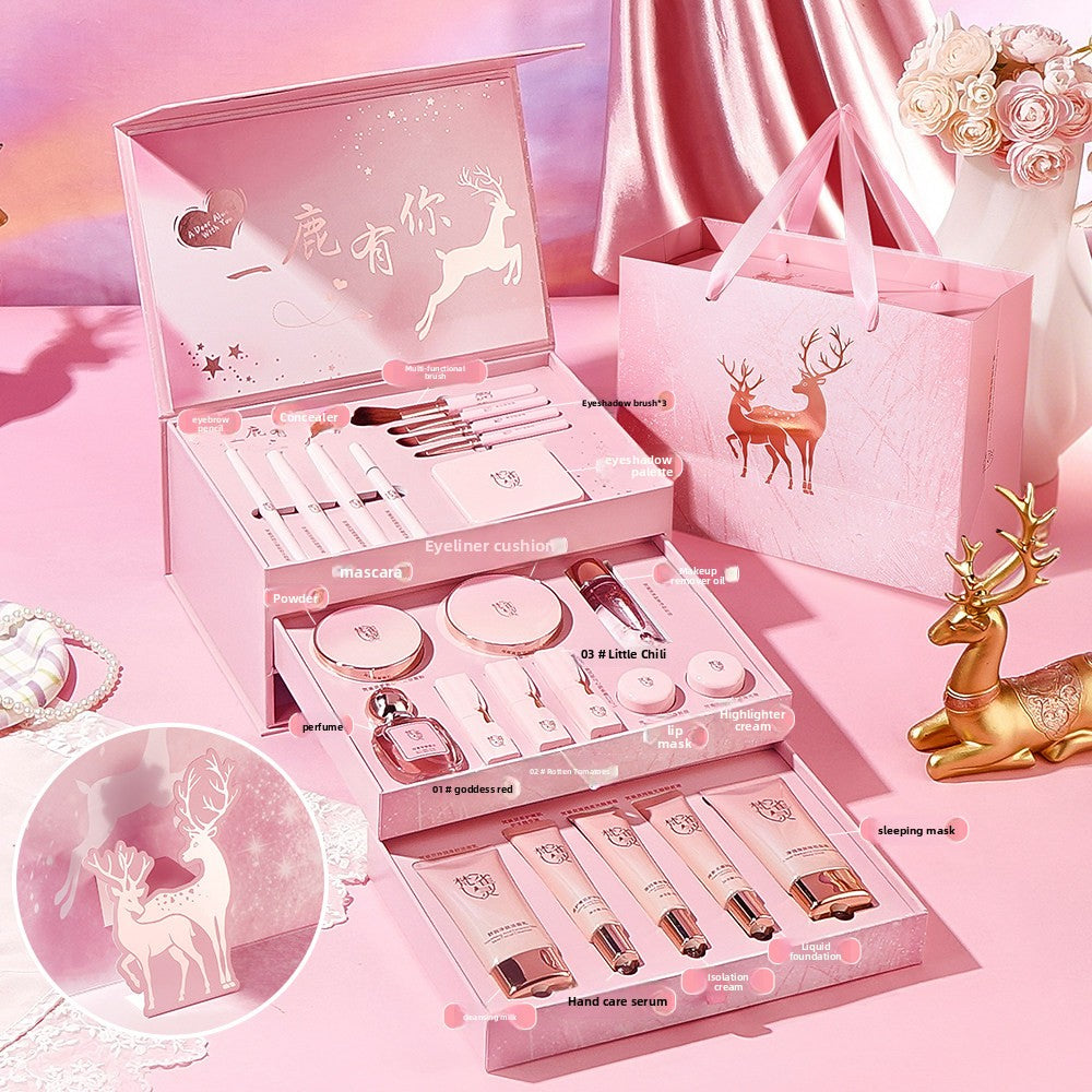 Premium Makeup and Skincare Gift Set