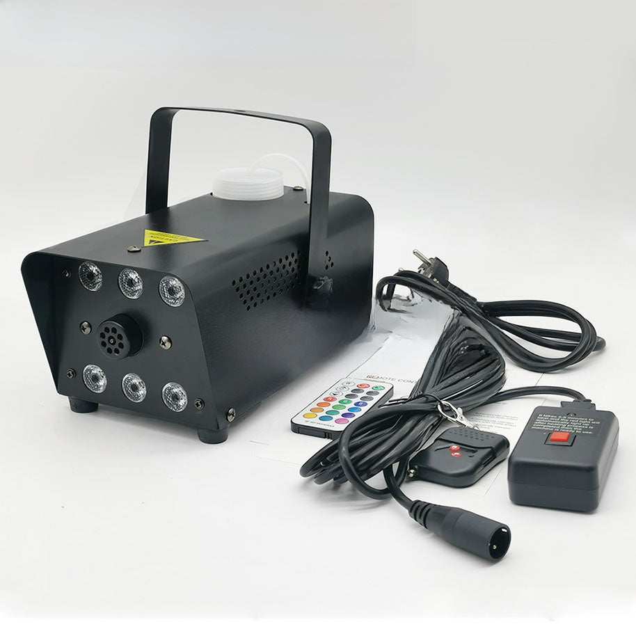 Remote control stage fog machine