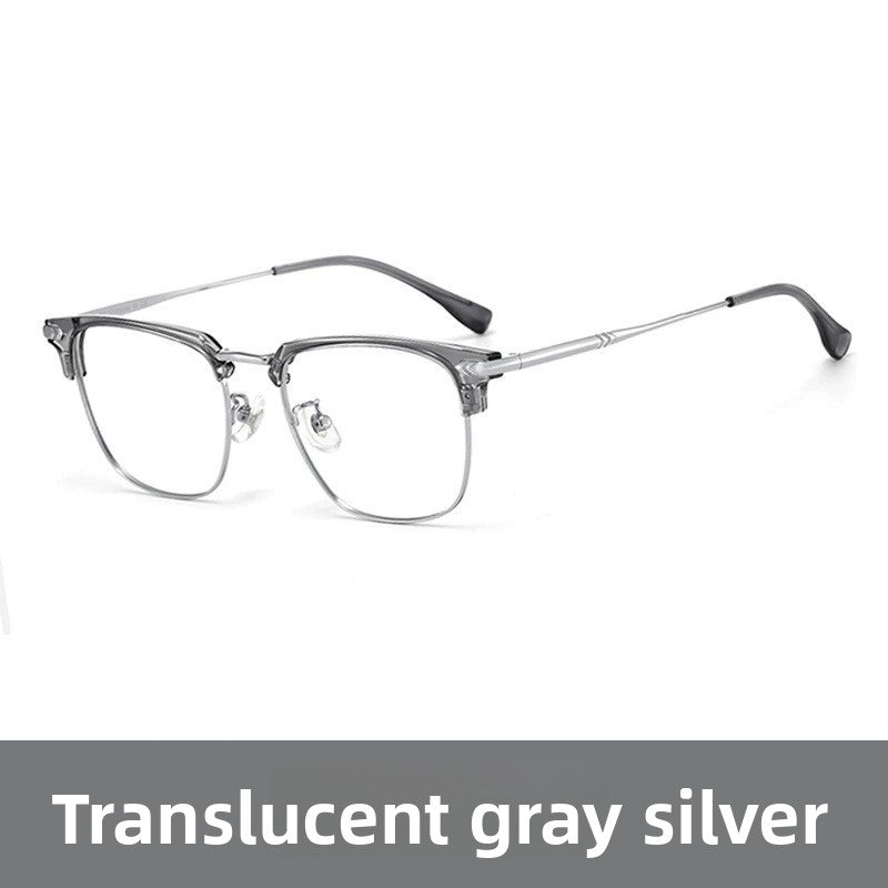 Half Frame Anti Blue Light Glasses