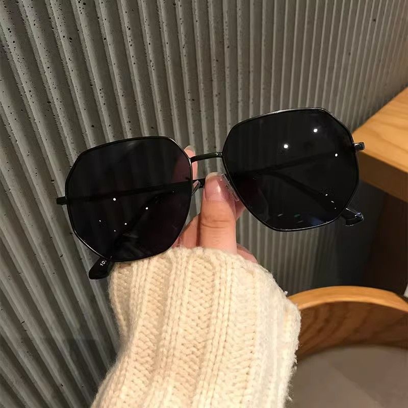 Fashion Polygon Sunglasses with UV Protection