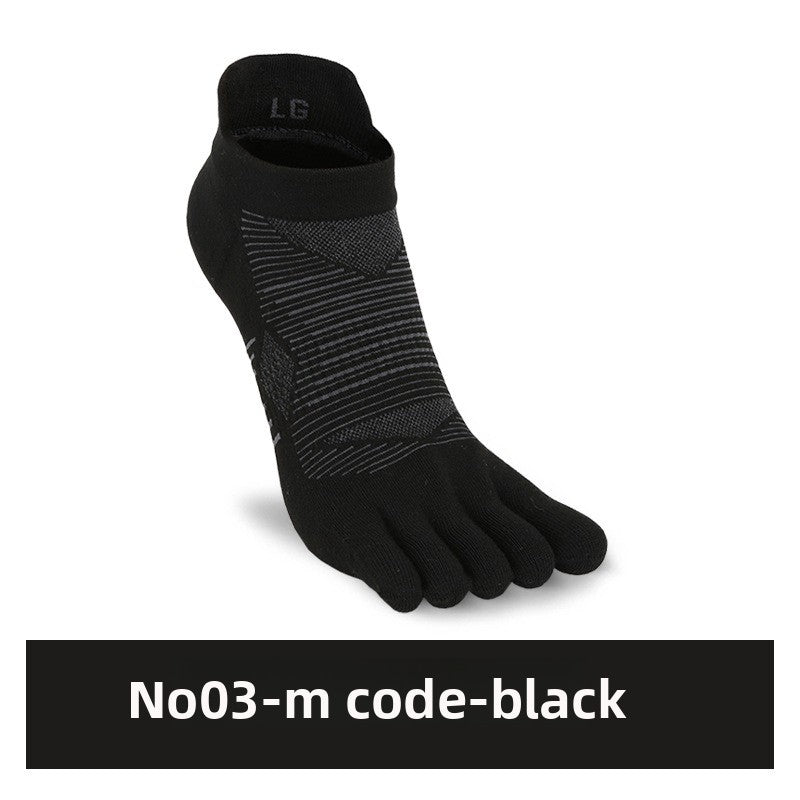 Coolmax Breathable Five-Toe Sports Socks