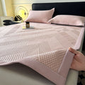 Cooling Ice Silk Bed Mat Set