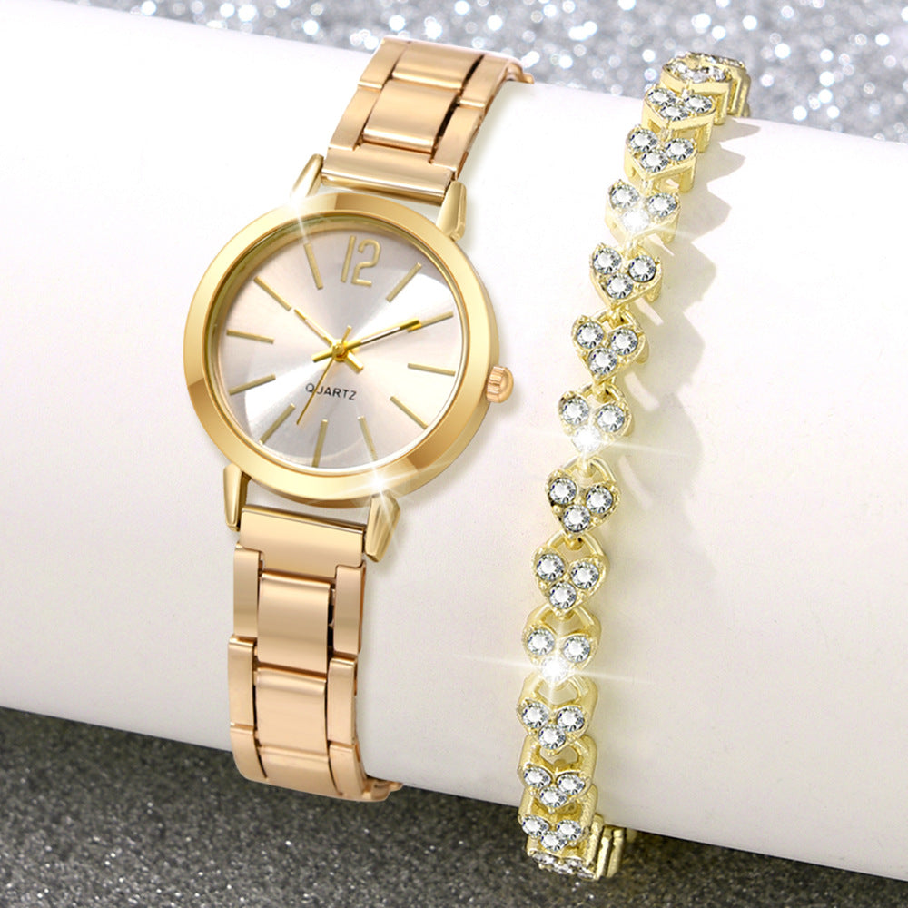 High-quality steel bracelet ladies' watch
