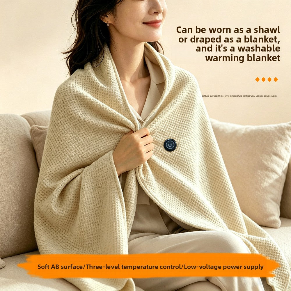 USB Electric Heating Blanket Washable Flannel