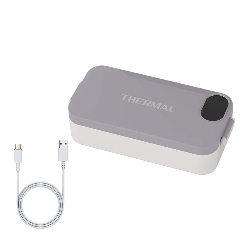 Stainless Steel Wireless Heating Lunch Box