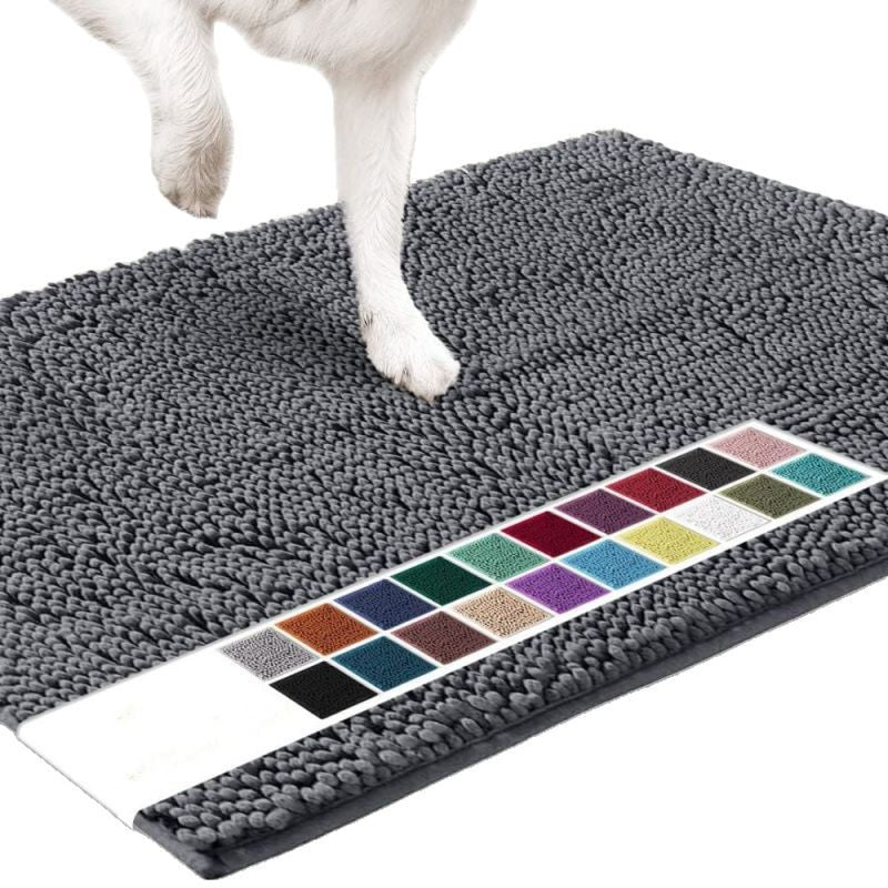 Chenille Plush Thickened Anti-Slip Dog Mat Pet Bed Warm Sleeping Pad