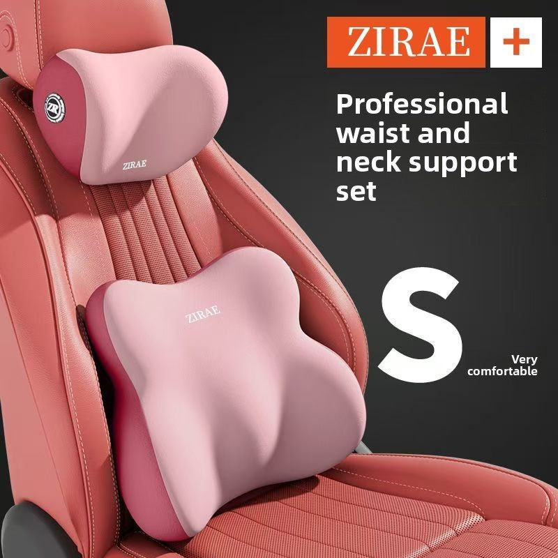 Car seatback headrest set