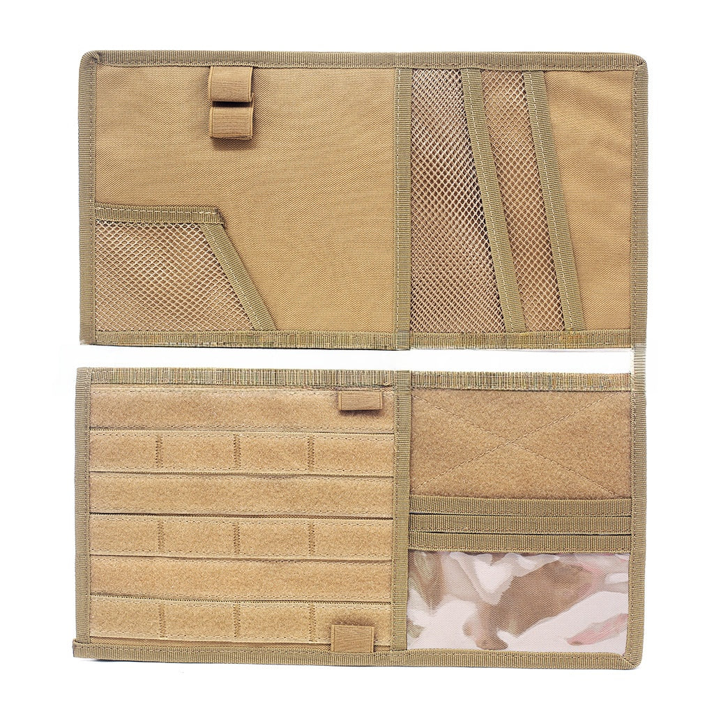 Tactical Car Sun Visor Storage Bag Multifunctional Storage Bag