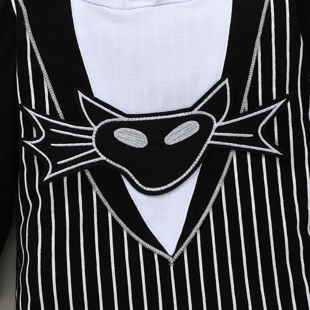 Baby Skeleton Hooded Jumpsuit