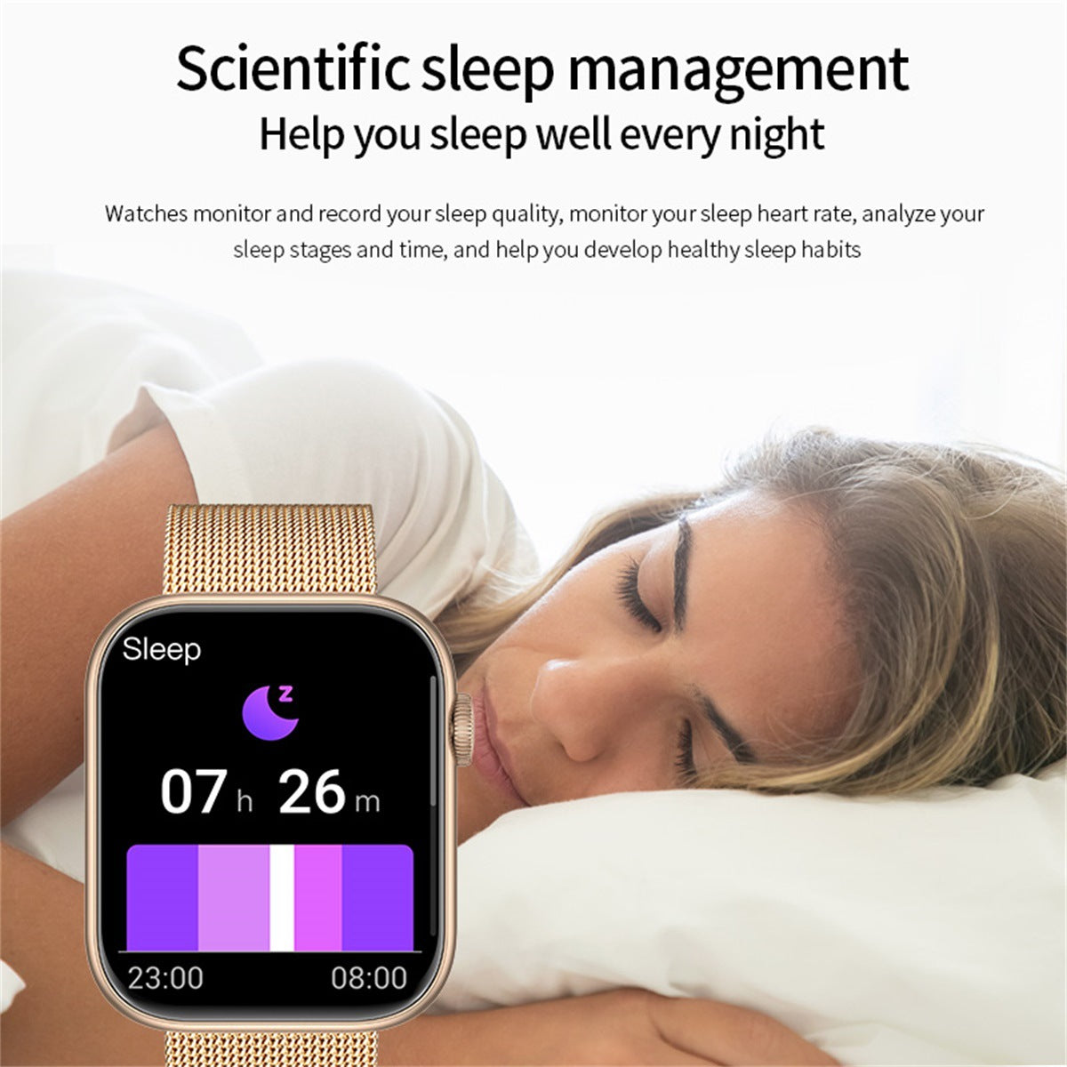 Sports Smart Watch Bluetooth Health Monitor