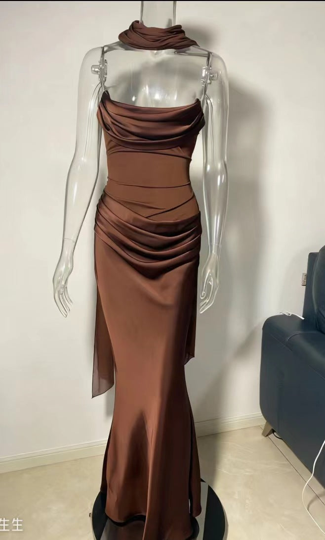 Elegant Sleeveless Evening Dress