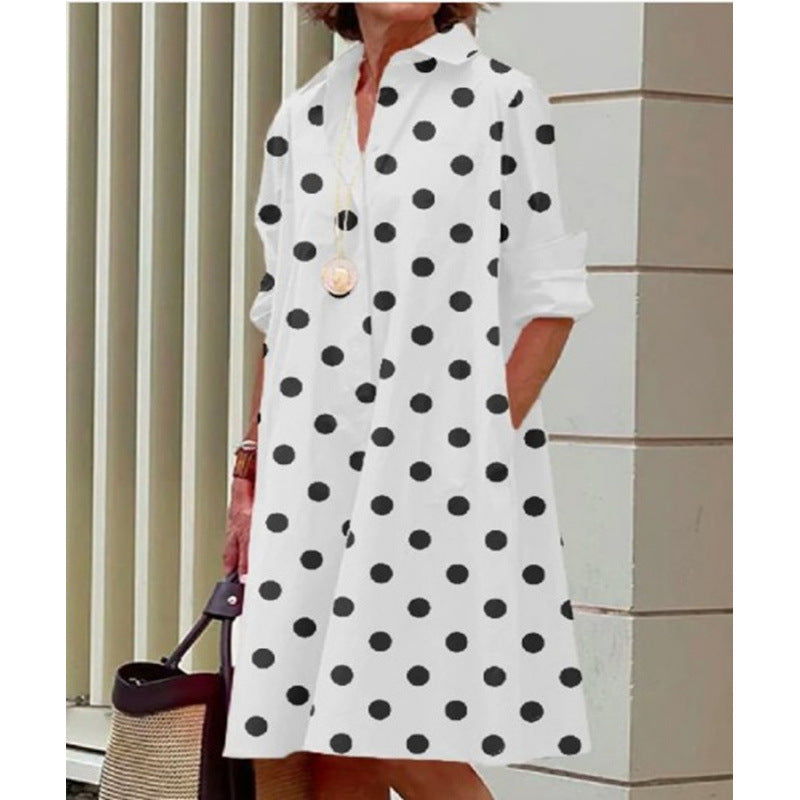 long-sleeve midi dress