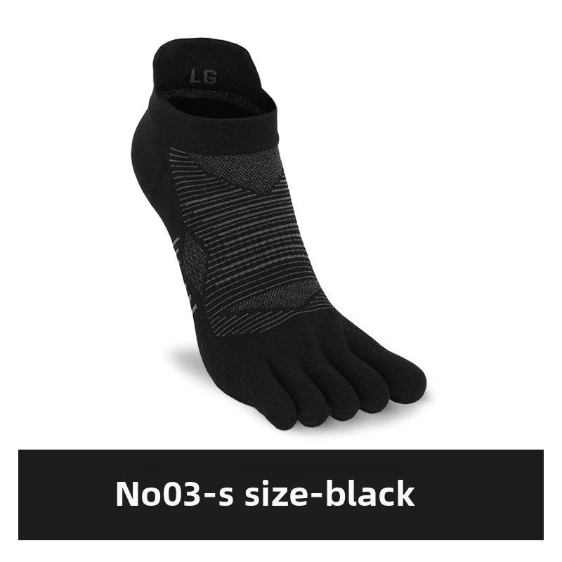 Coolmax Breathable Five-Toe Sports Socks