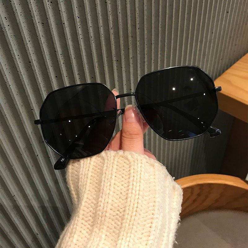 Fashion Polygon Sunglasses with UV Protection