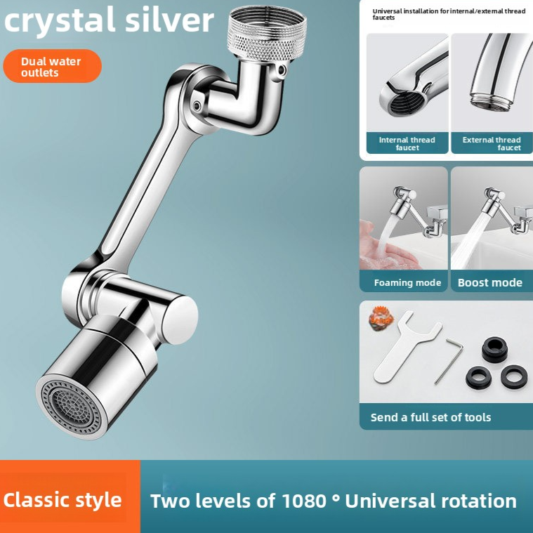 Universal Faucet Filter with Dual-Speed Filtration