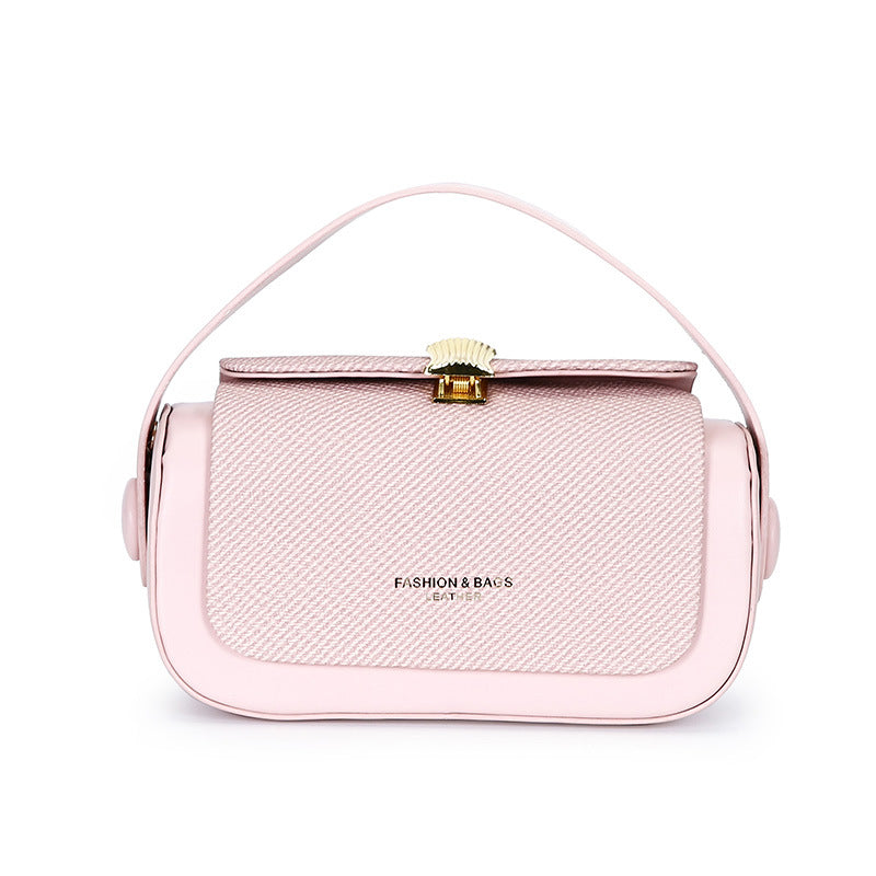 Fashion PU Leather Small Square Shoulder Bag