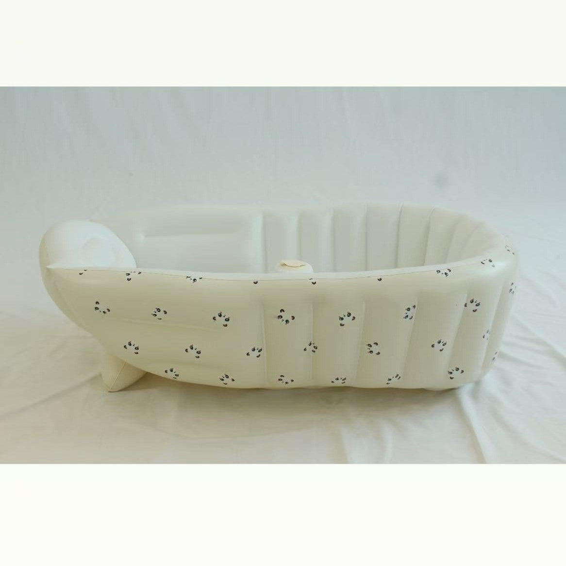 Foldable inflatable baby bathtub