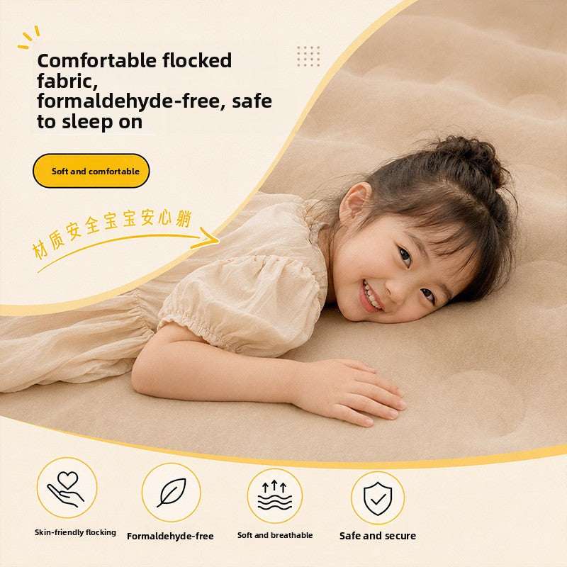 Automatic Inflatable Mattress with Built-In Air Pump
