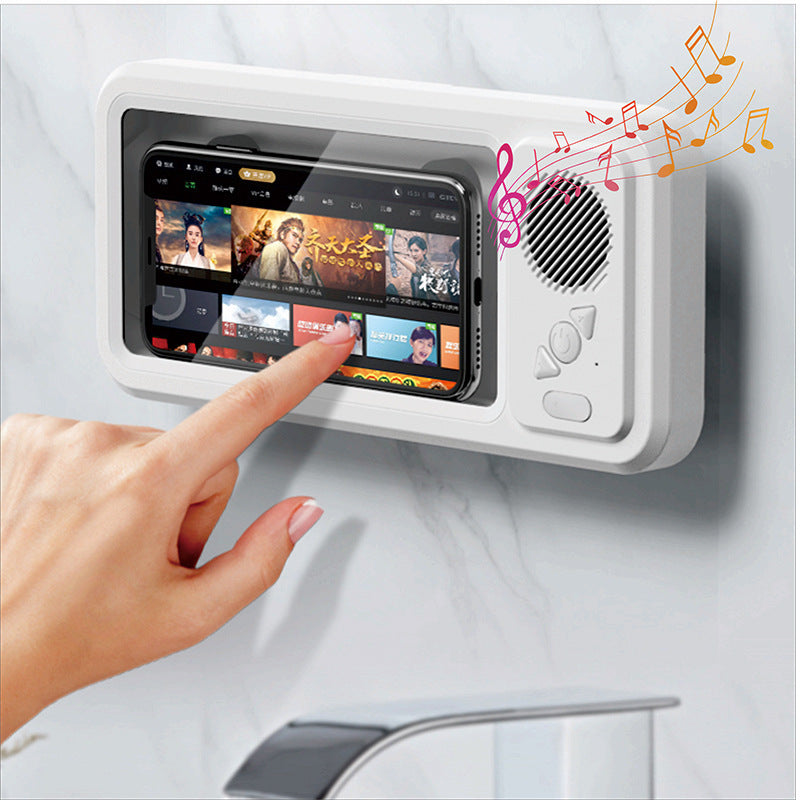 Waterproof Bluetooth Speaker Phone Holder