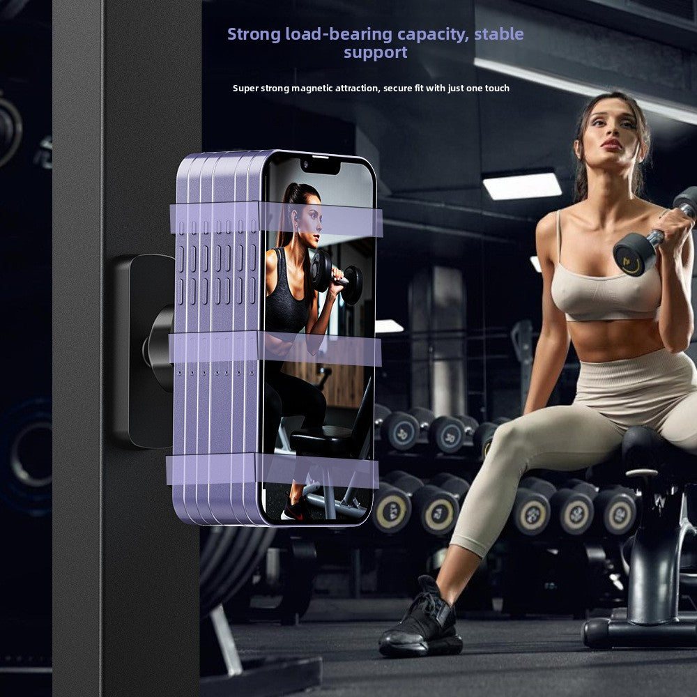 Multi-functional gym equipment stand