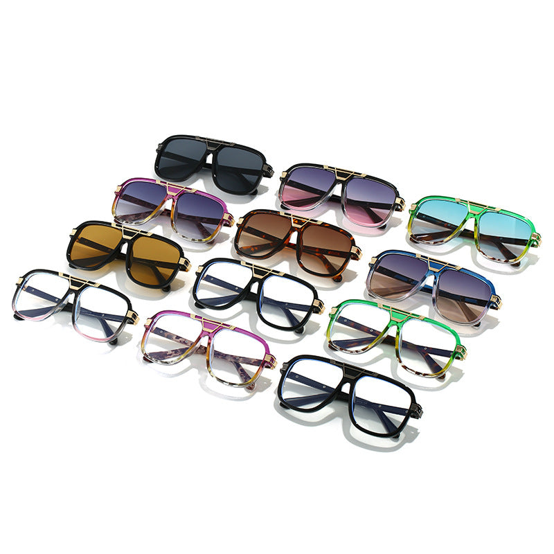 Fashion Double Beam Polarized UV400 Sunglasses