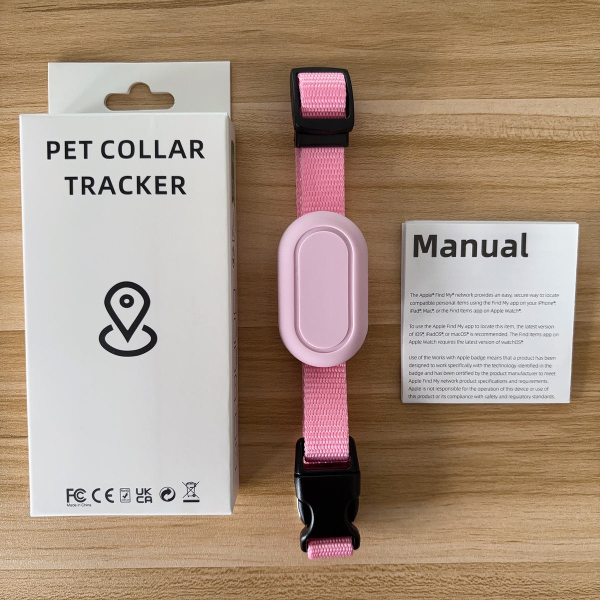 Mini Bluetooth Pet Locator Collar Anti-Lost Device