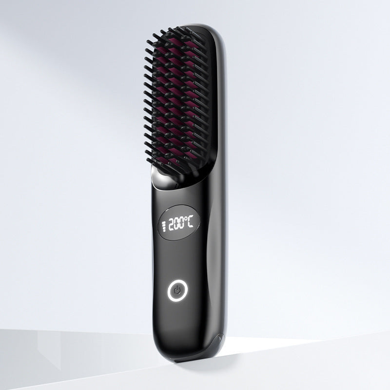 Wireless Ceramic Hair Straightener with Negative Ion