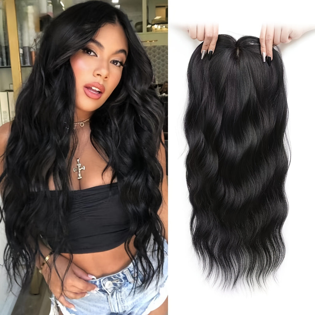 Water Wave Synthetic Hair Replacement Piece