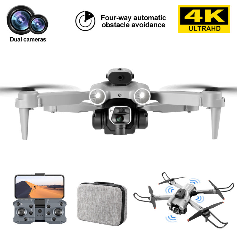 Obstacle Avoidance Foldable Drone with Dual Camera