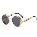 Retro Round Frame Sunglasses