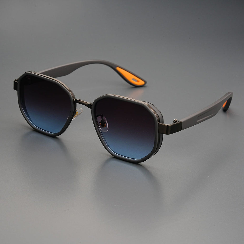 Retro Aviator Sunglasses TR90 Metal Frame