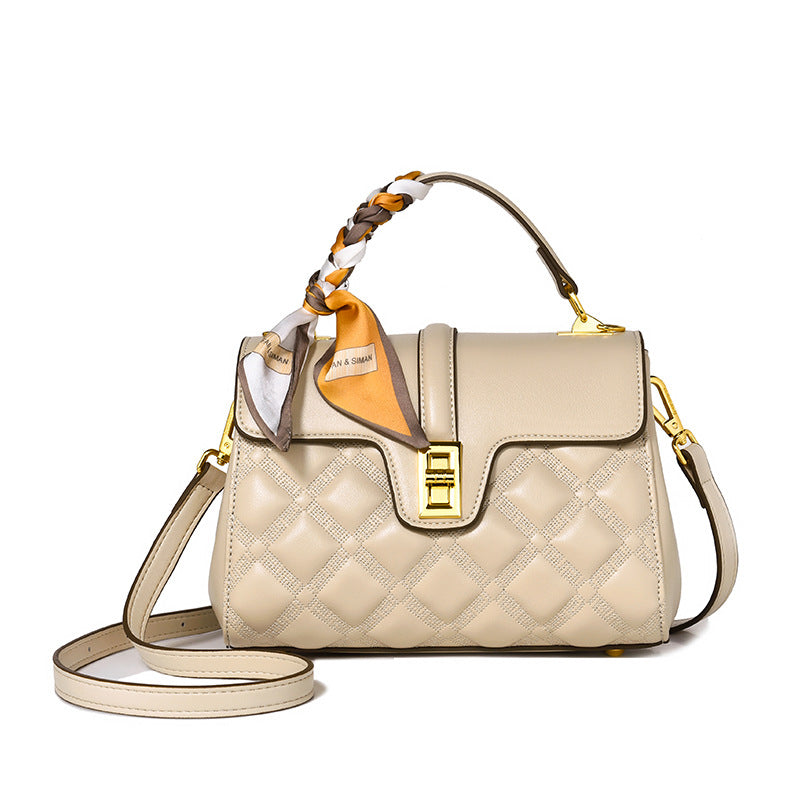 Elegant Women's PU Leather Shoulder Handbag