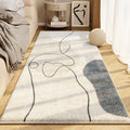 Morandi Imitation Cashmere Carpet Floor Mat