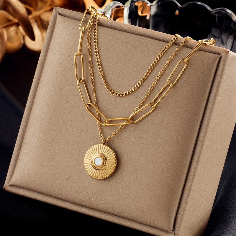 Stainless steel multi-layer chain