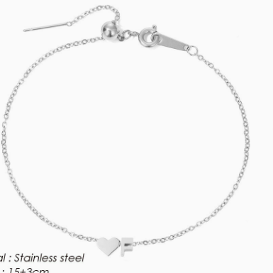 Letter Bracelet Woman