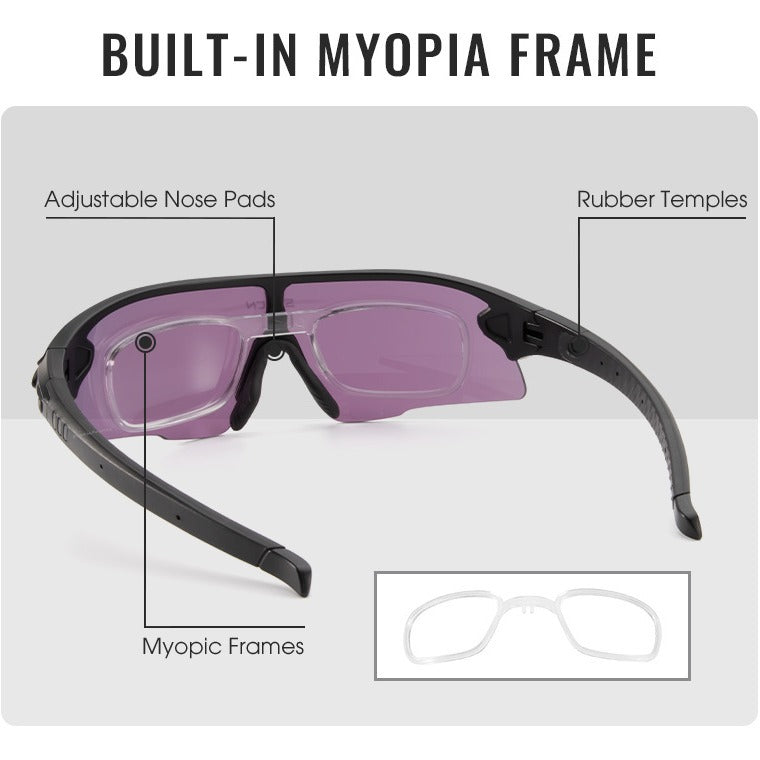 Interchangeable Lens Cycling Sports Glasses