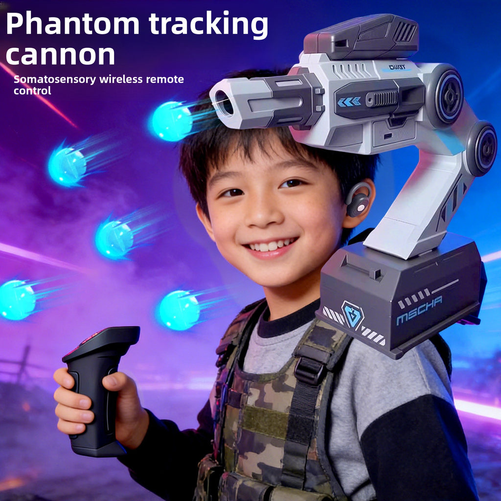 Boy's Shoulder Cannon Soft Bullet Toy Gun